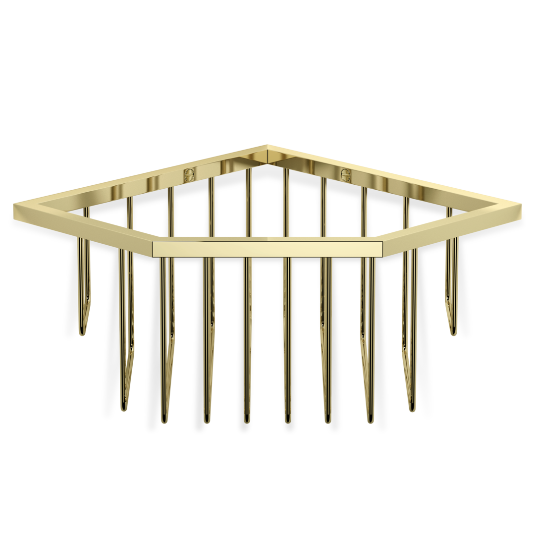 Decor Walther ECK1 Eckduschkorb – Gold 24 Karat – Art. 0703320