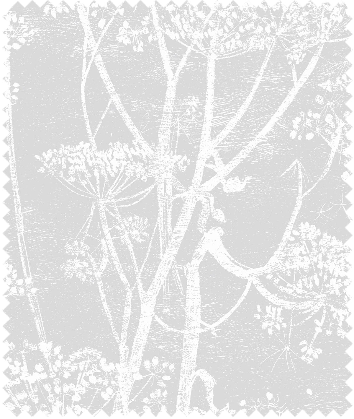 Cole & Son – Stoff Cow Parsley 100% Linen – F111/5021 – Soft Grey