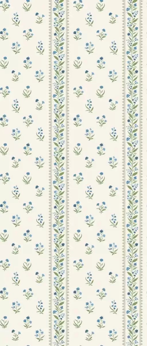 NINA CAMPBELL Tapete Petit Dapuri – NINA'S SIGNATURE COLLECTION-Tapeten-NINA CAMPBELL-NCW4493-03-TOJU Interior