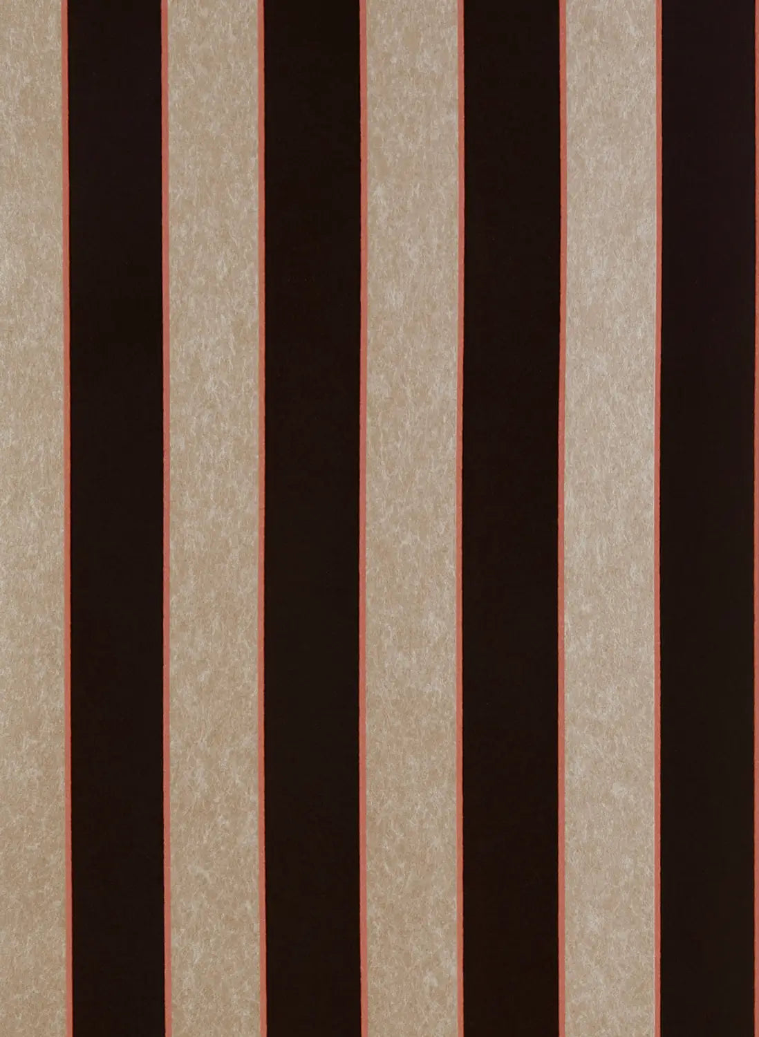 OSBORNE & LITTLE Tapete REGENCY STRIPE – RABANNA-Tapeten-OSBORNE & LITTLE-W7780-14 Bronze/Coral-TOJU Interior