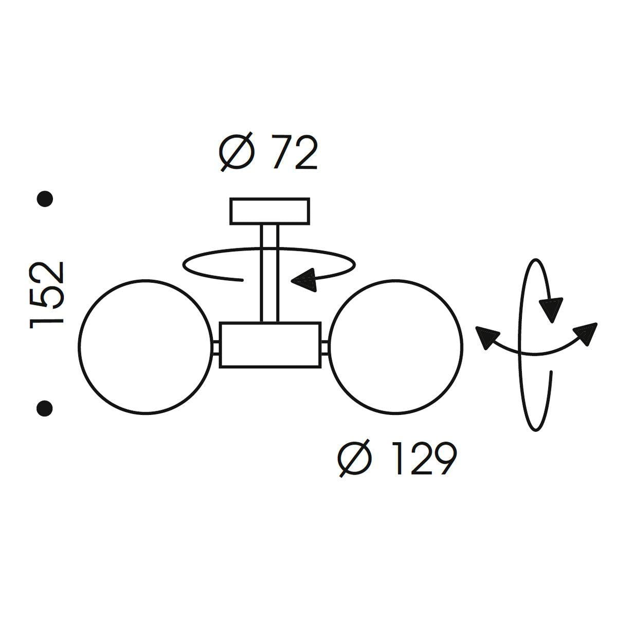 Oligo - Deckenleuchte Twin Lane-Deckenleuchte-Oligo--TOJU Interior