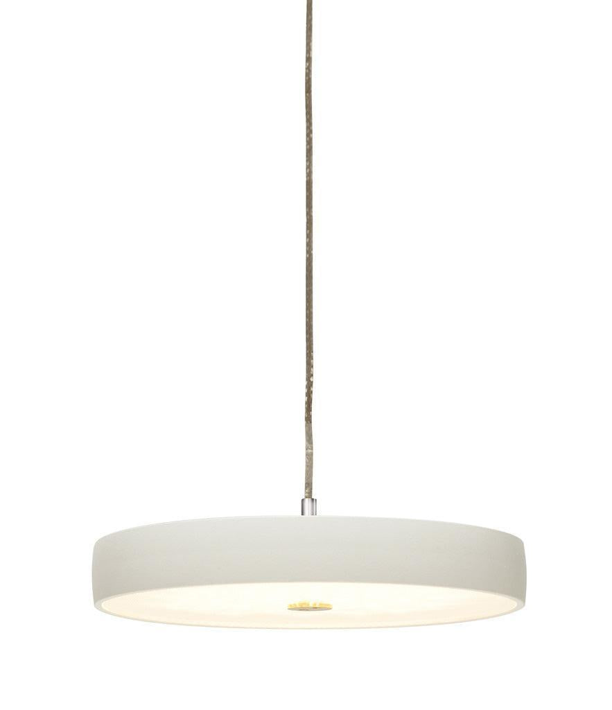 Oligo - Pendelleuchte Decent 1-flammig-Pendelleuchte-Oligo-Farbe Baldachin Aluminium Weiß matt | Farbe Kopf Aluminium Weiß matt-1-flammig-G42-885-11-21-TOJU Interior