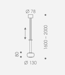Oligo - Pendelleuchte Grace mit Höhenverstellung-Pendelleuchte-Oligo--TOJU Interior