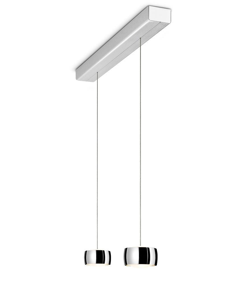 Oligo - Pendelleuchte Grace mit unsichtbarer Höhenverstellung 2 flammig-Pendelleuchte-Oligo--TOJU Interior