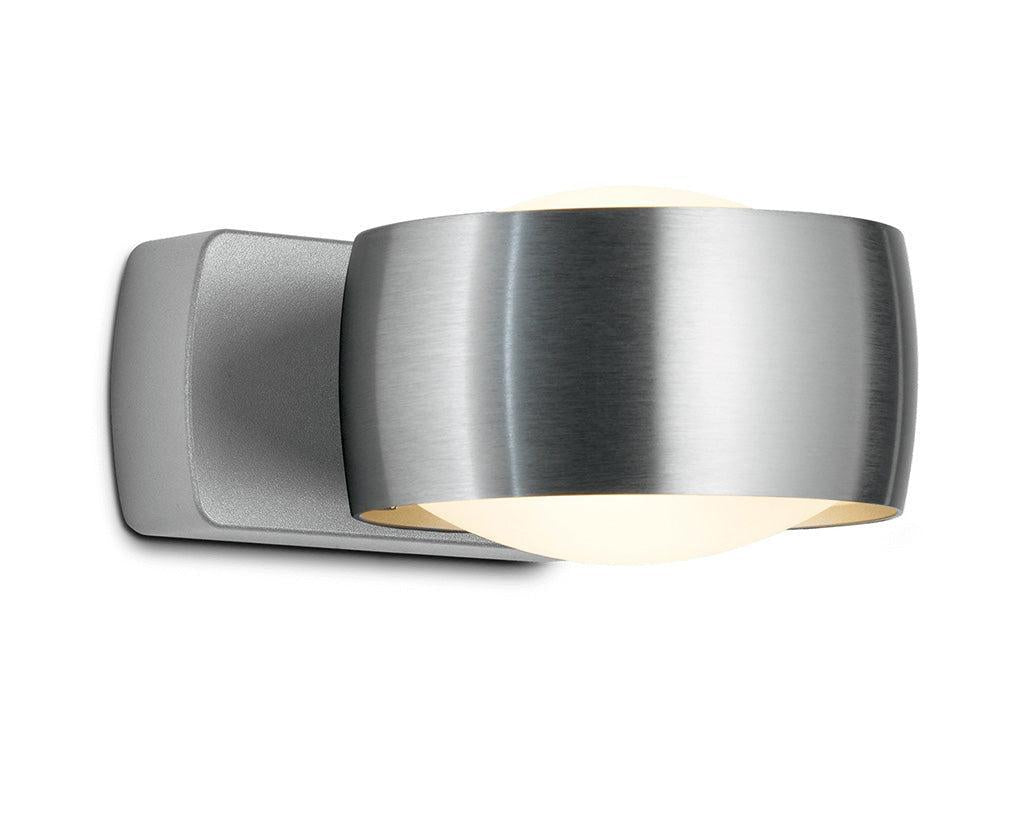 Oligo - Wandleuchte Grace LED-Wandleuchte-Oligo-Farbe Gehäuse Chrom matt | Farbe Aluminium gebürstet-Aufbau-40-931-22-12-TOJU Interior