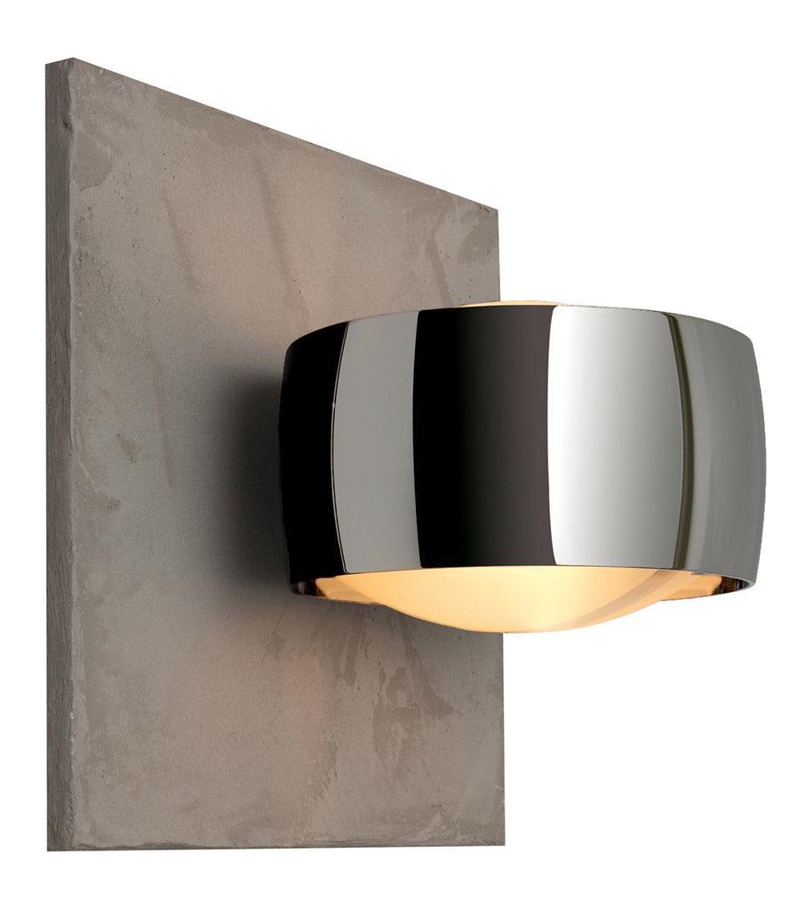 Oligo - Wandleuchte Grace unlimited-Wandleuchte-Oligo-LED - Satiniert-Beton Struktur-Chrom-40-903-20-64-TOJU Interior
