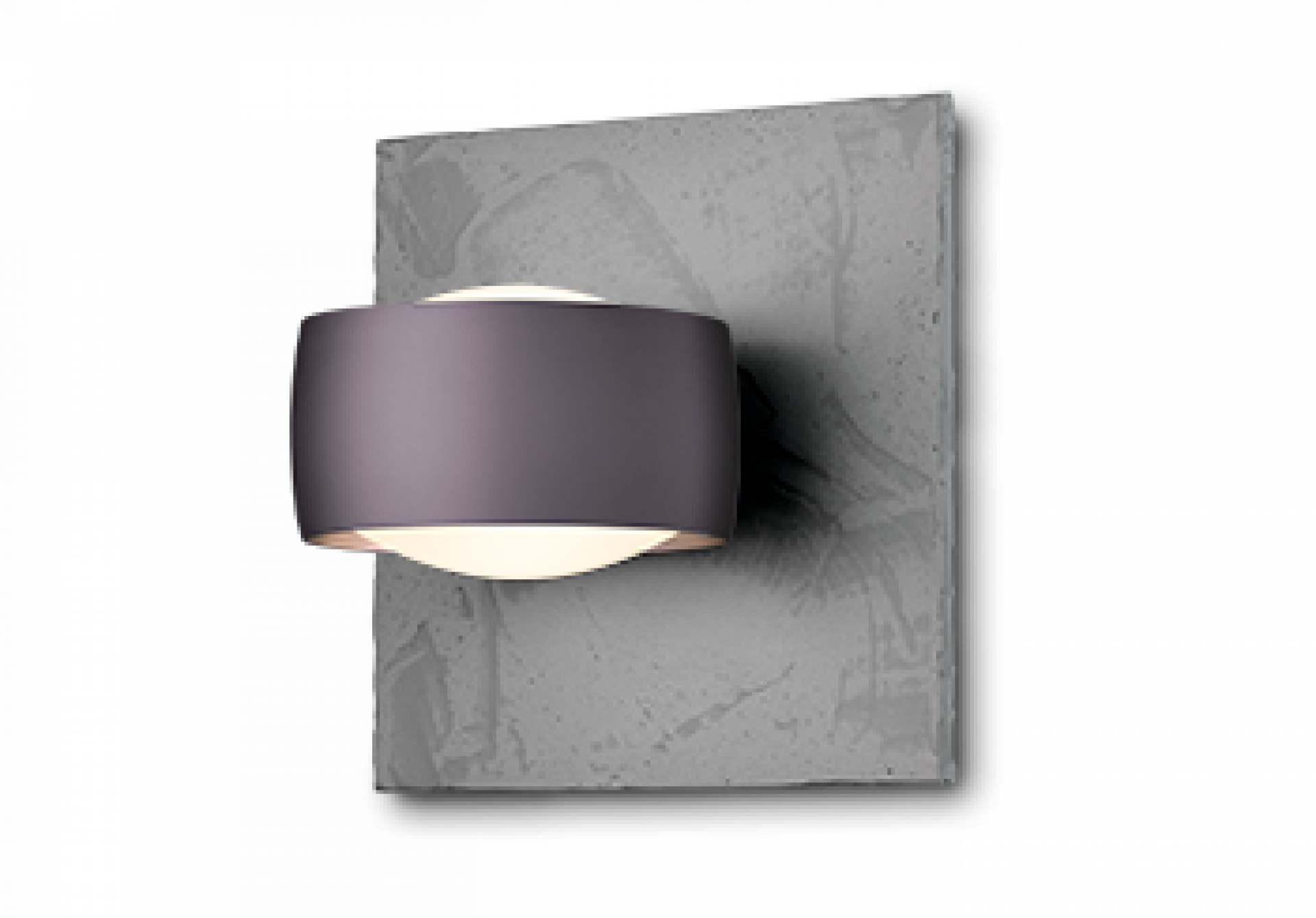 Oligo - Wandleuchte Grace unlimited-Wandleuchte-Oligo-LED - Satiniert-Beton Struktur-Espresso-40-903-20-71-TOJU Interior
