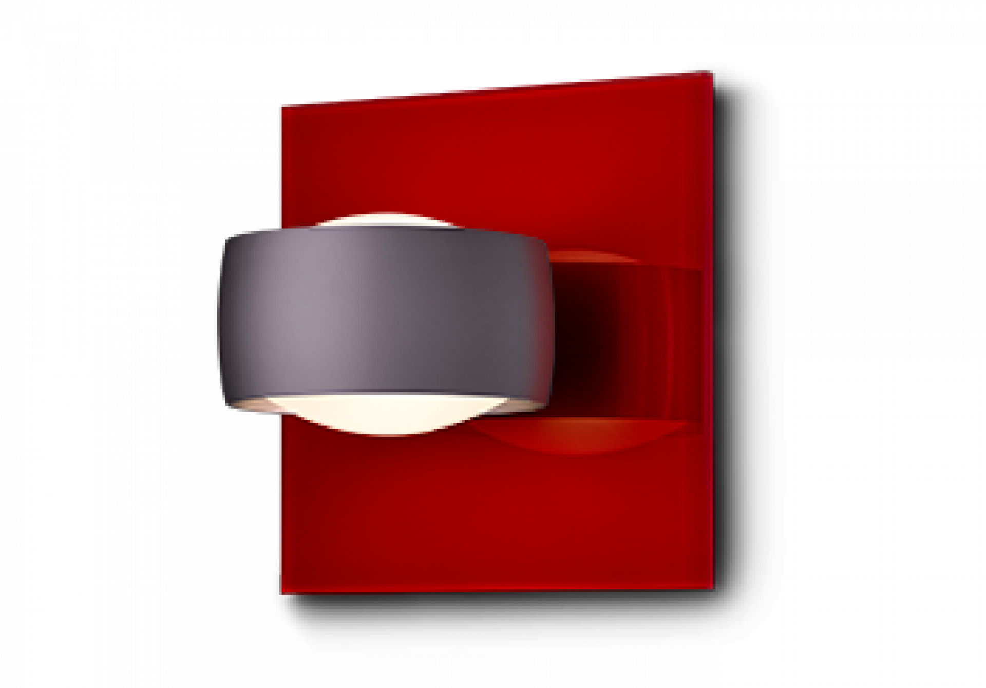 Oligo - Wandleuchte Grace unlimited-Wandleuchte-Oligo-LED - Satiniert-Rot-Espresso-40-903-20-44-TOJU Interior