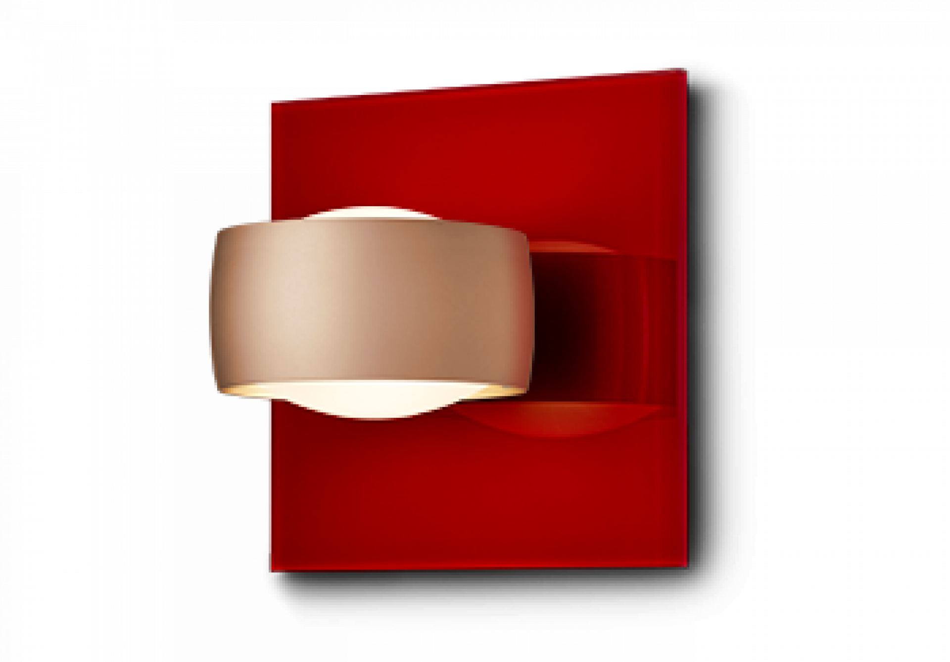 Oligo - Wandleuchte Grace unlimited-Wandleuchte-Oligo-LED - Satiniert-Rot-Satin copper-40-903-20-41-TOJU Interior