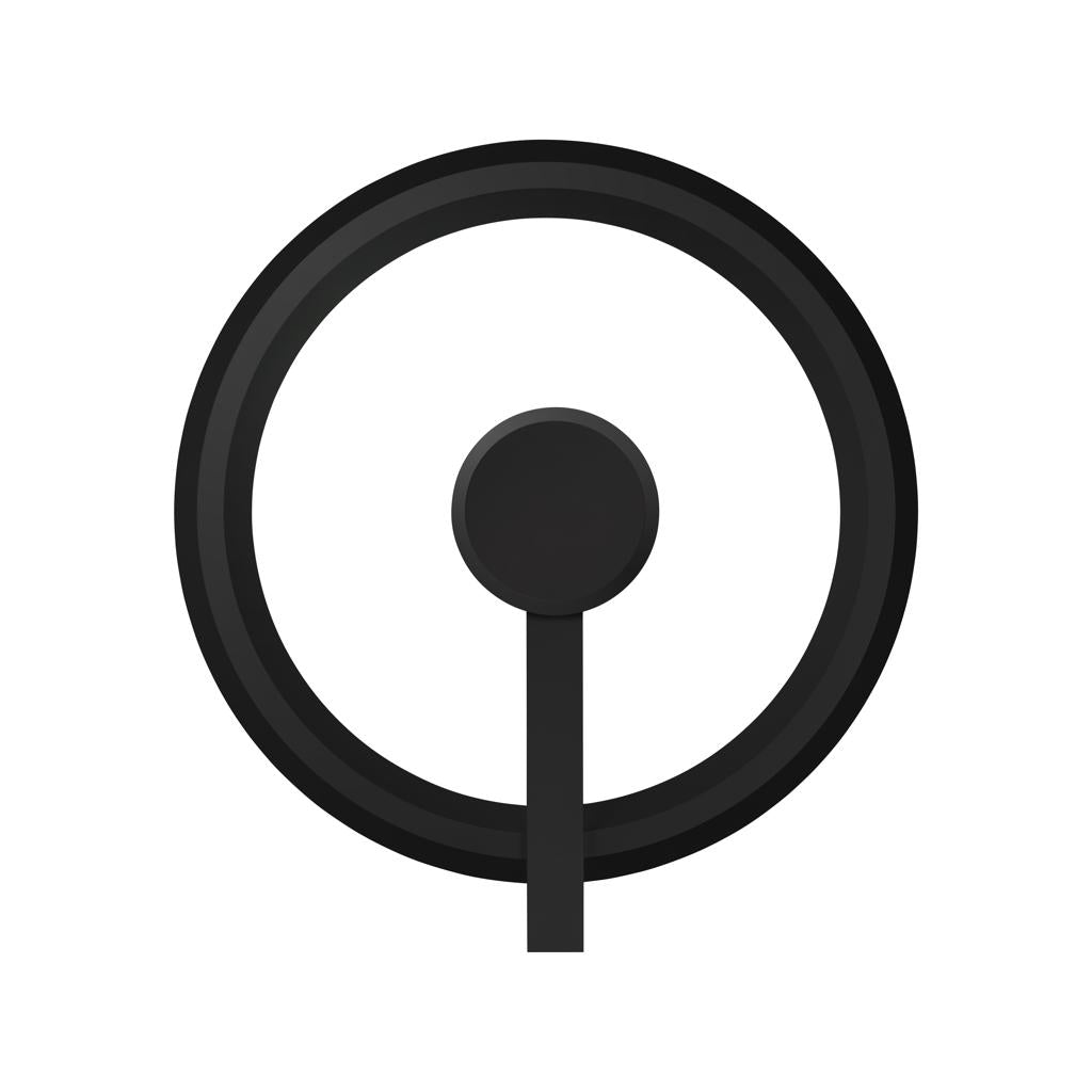 Oligo - Yano LED Deckenleuchte / Wandleuchte-Deckenleuchte-Oligo-Schwarz matt / schwarz matt-YANO 400 indirekt-41-831-21-23/23-TOJU Interior