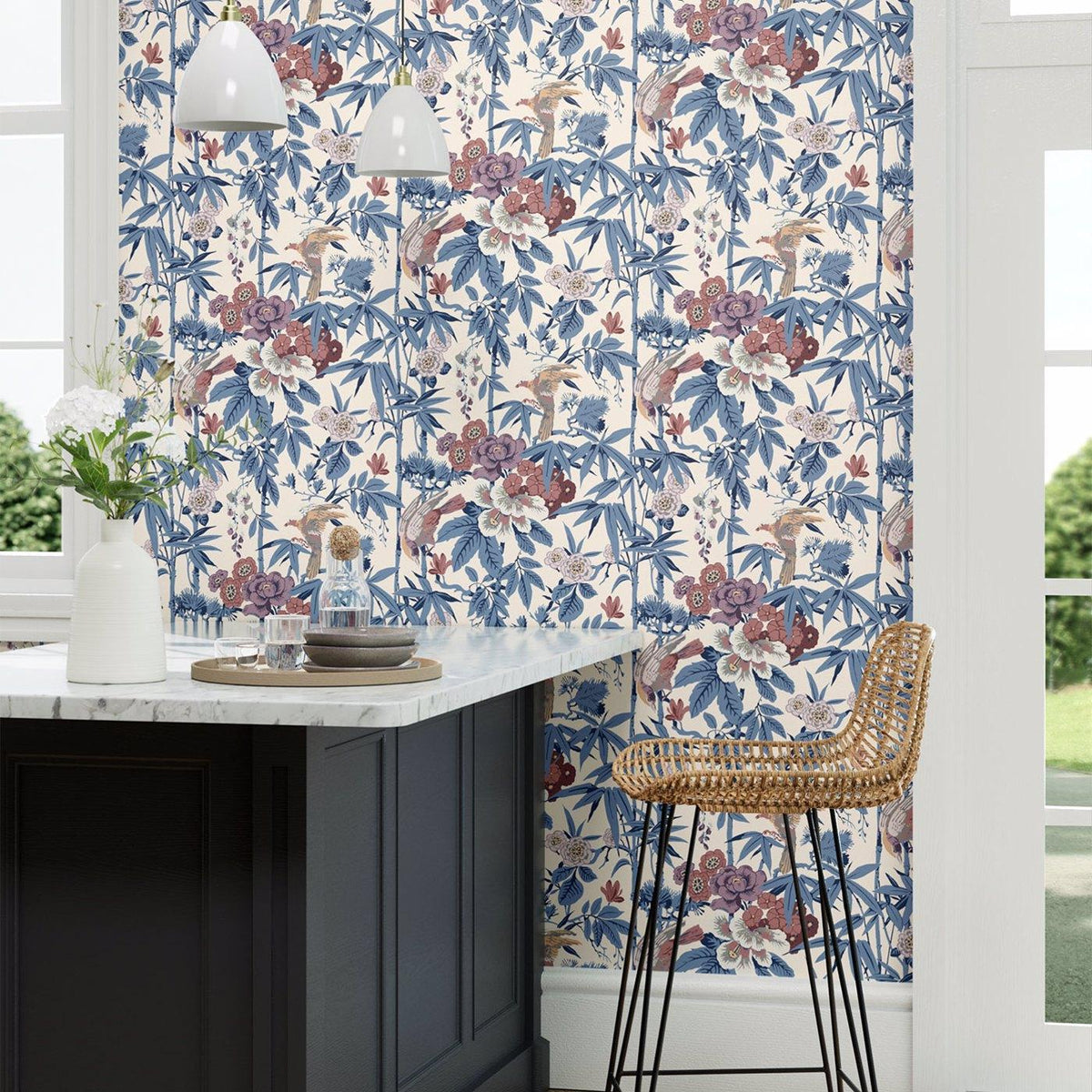 Sanderson - Tapete Bamboo & Birds-Tapeten-Sanderson--Toju Interior