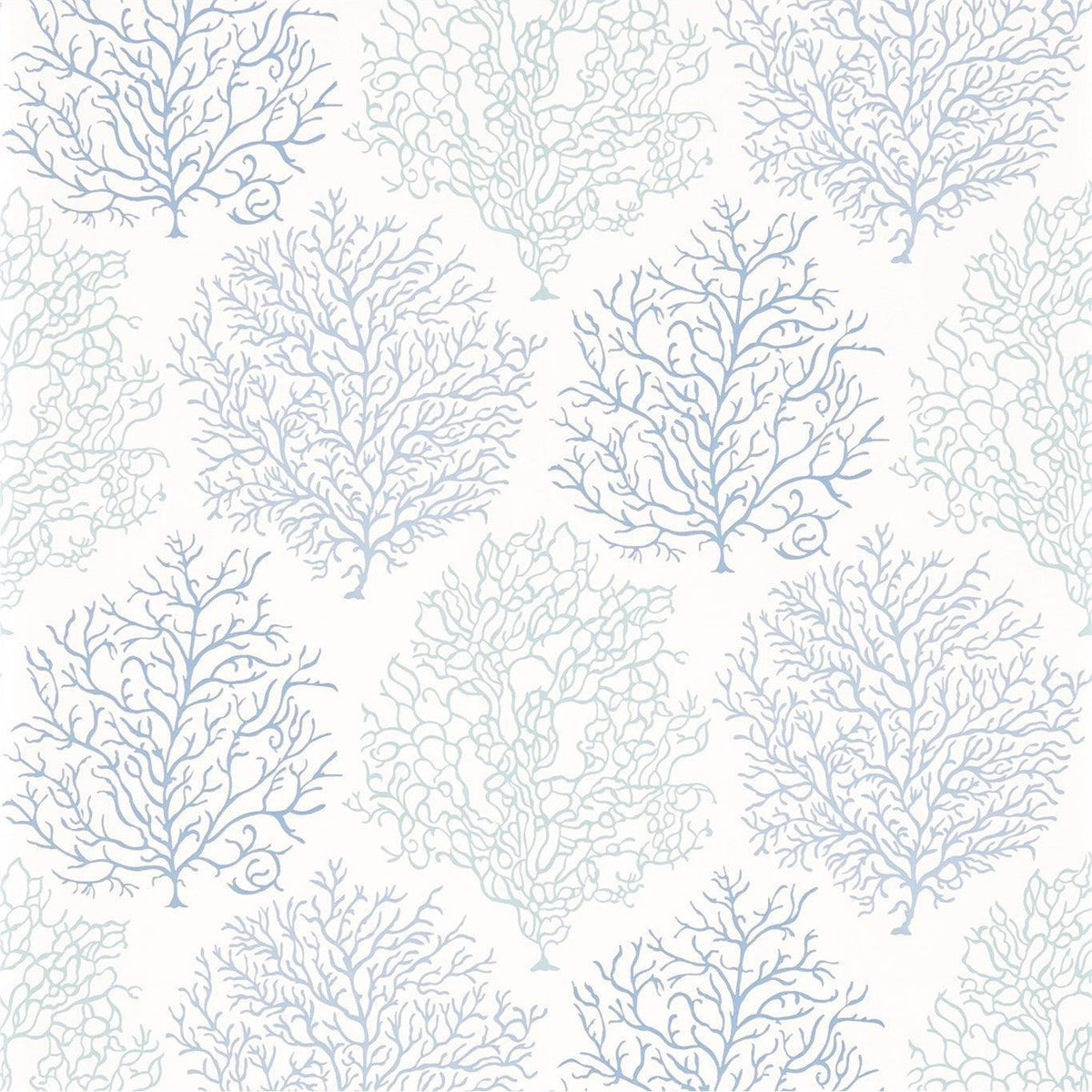Sanderson - Tapete Coral Reef-Tapeten-Sanderson-MARINE/BLUE 213390-213390-Toju Interior
