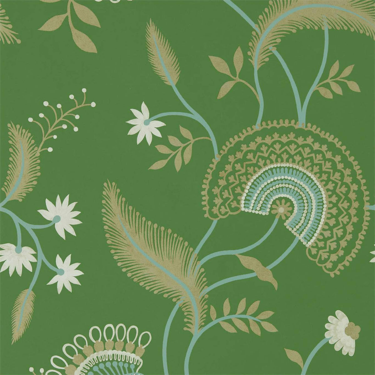 Sanderson - Tapete Hakimi-Tapeten-Sanderson-EMERALD 216768-216768-Toju Interior