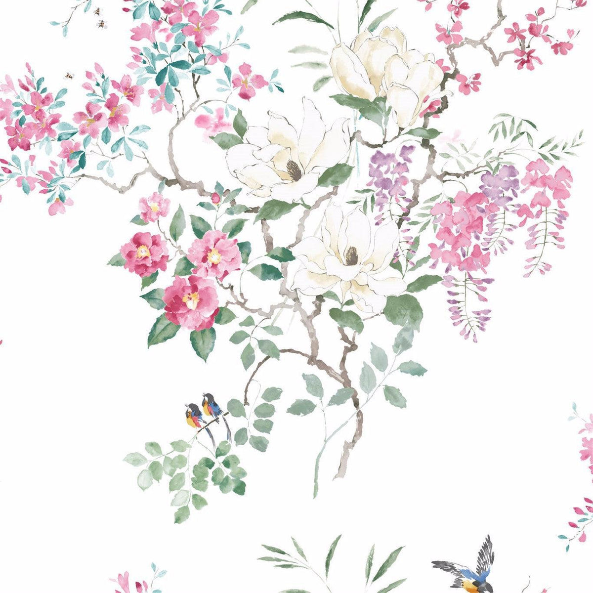 Sanderson - Tapete Magnolia & Blossom Panel B-Tapeten-Sanderson-DWAP216306-Toju Interior