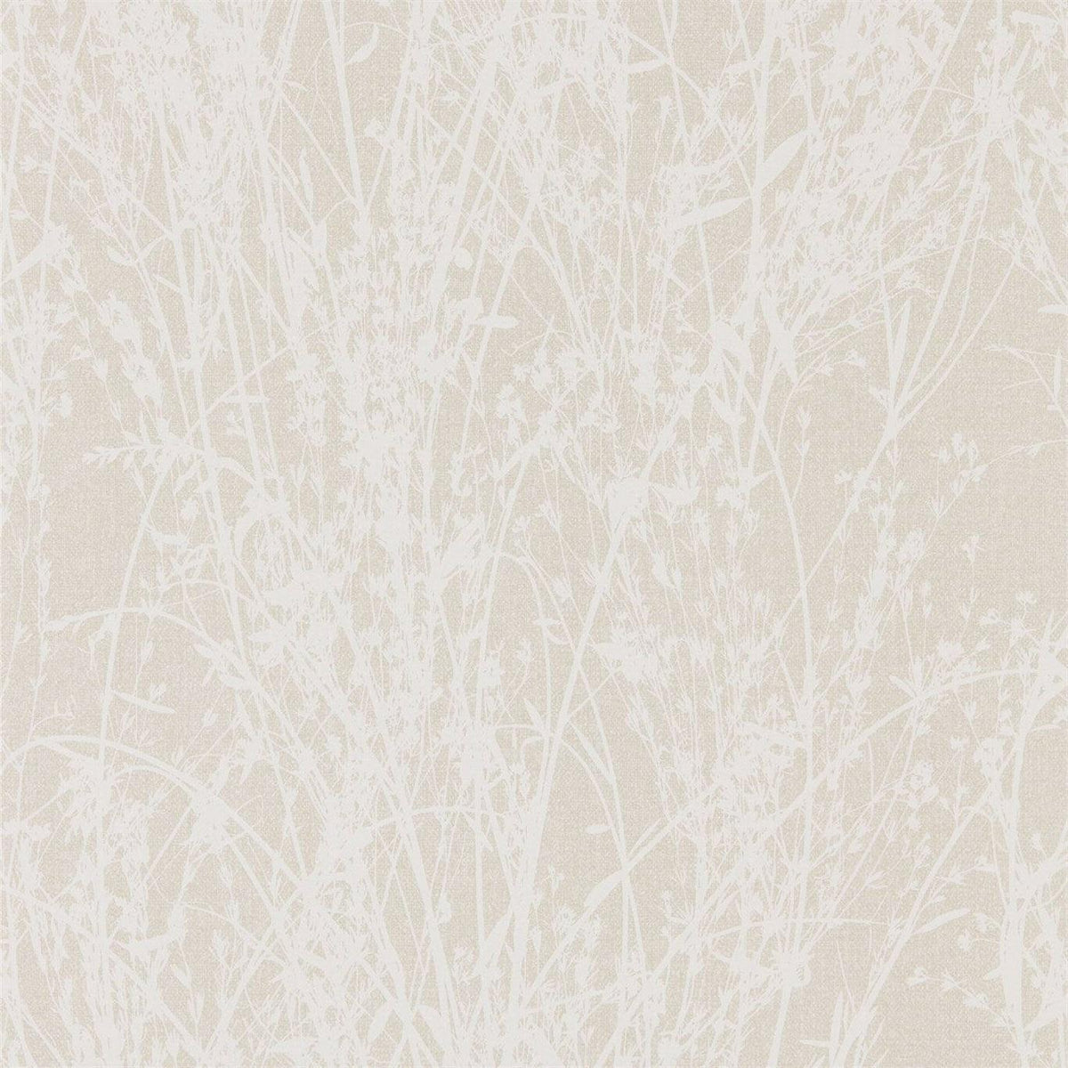 Sanderson - Tapete Meadow Canvas-Tapeten-Sanderson-WHITE/PARCHMENT 215695-215695-Toju Interior