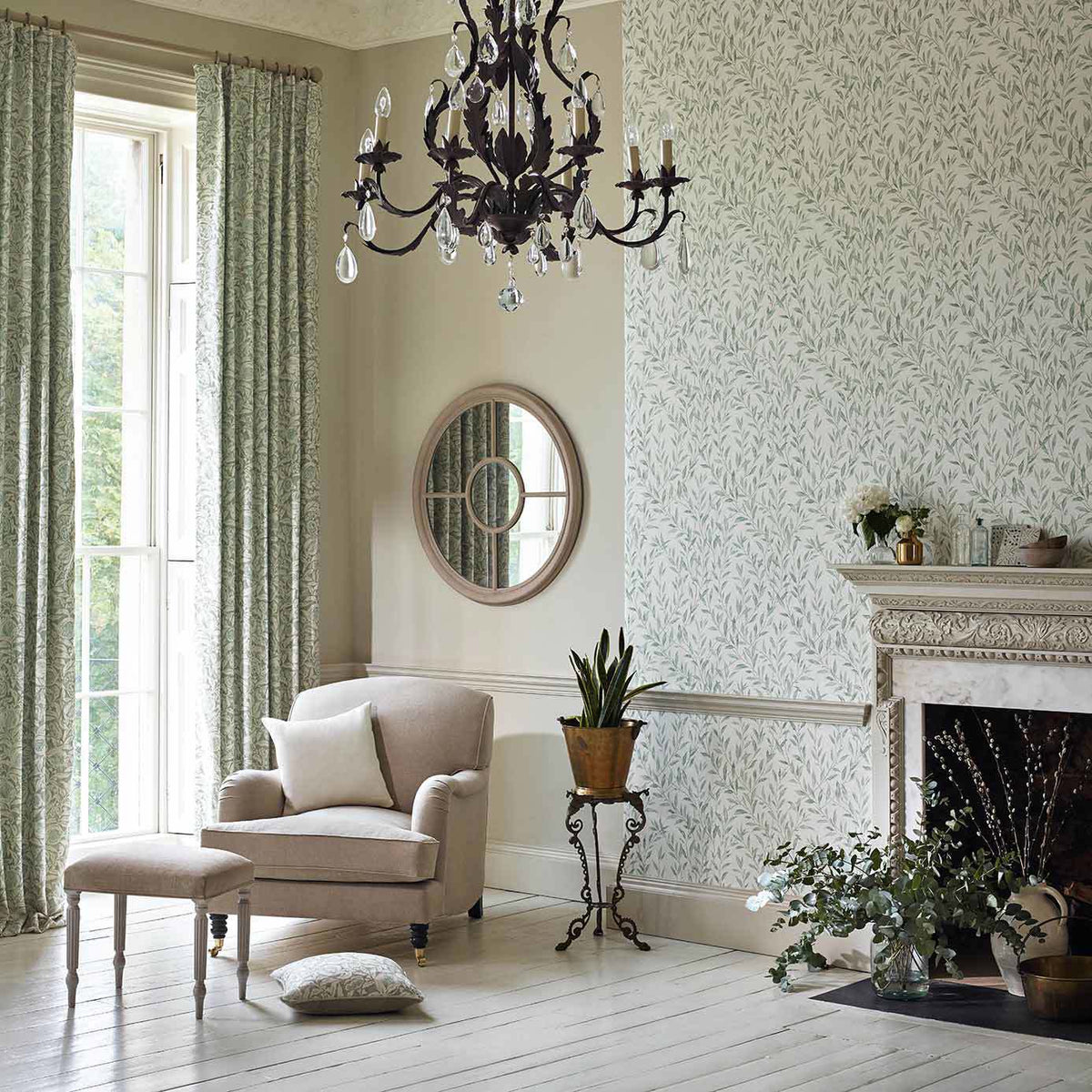 Sanderson - Tapete Osier-Tapeten-Sanderson-TOJU Interior