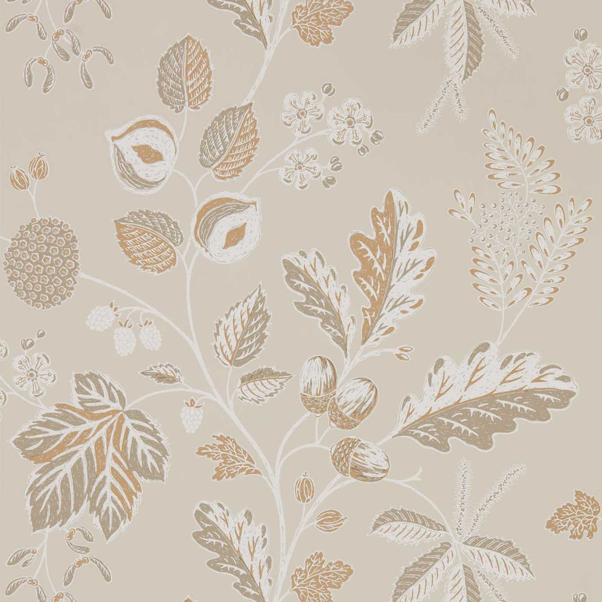 Sanderson - Tapeten Warwick-Tapeten-Sanderson-LINEN 216616-216616-Toju Interior