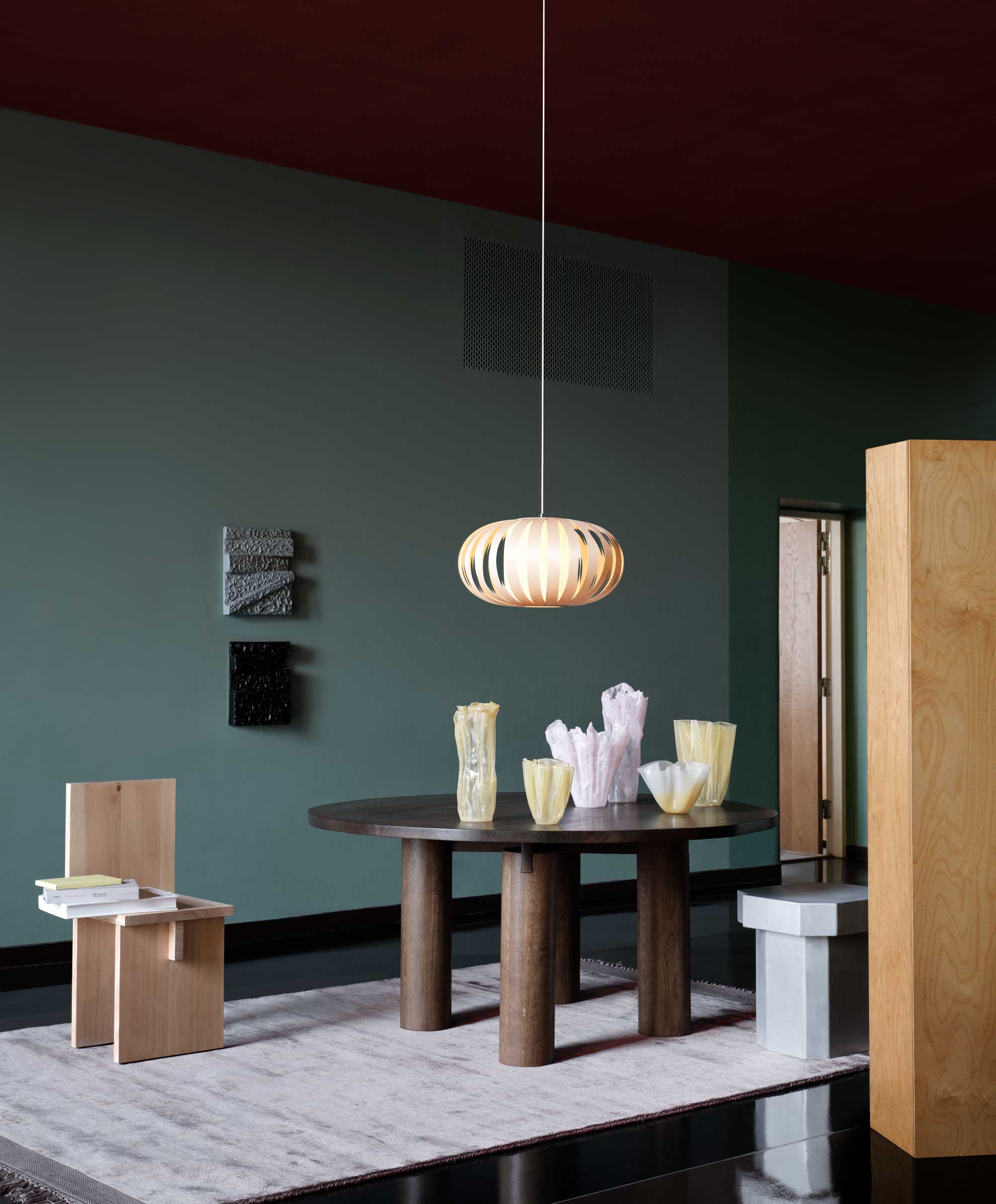 Tom Rossau - Pendelleuchte ST903-Pendelleuchte-Tom Rossau-Birch Natural-73 x 33 cm-5744002221760-Toju-Interior