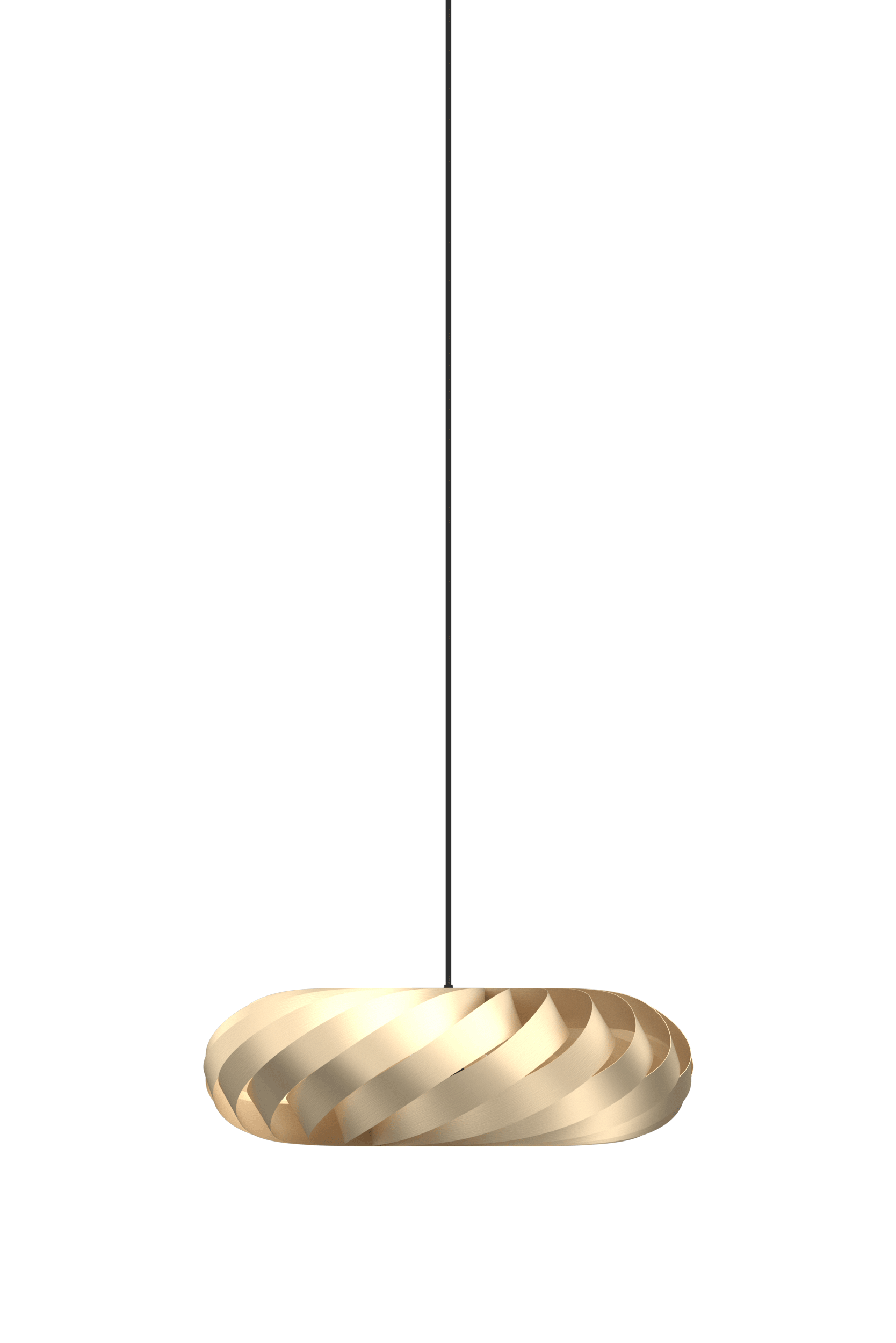 Tom Rossau- Pendelleuchte TR5-Pendelleuchte-Tom Rossau-Brushed Aluminium gold-60x20-5744002220282-Toju-Interior