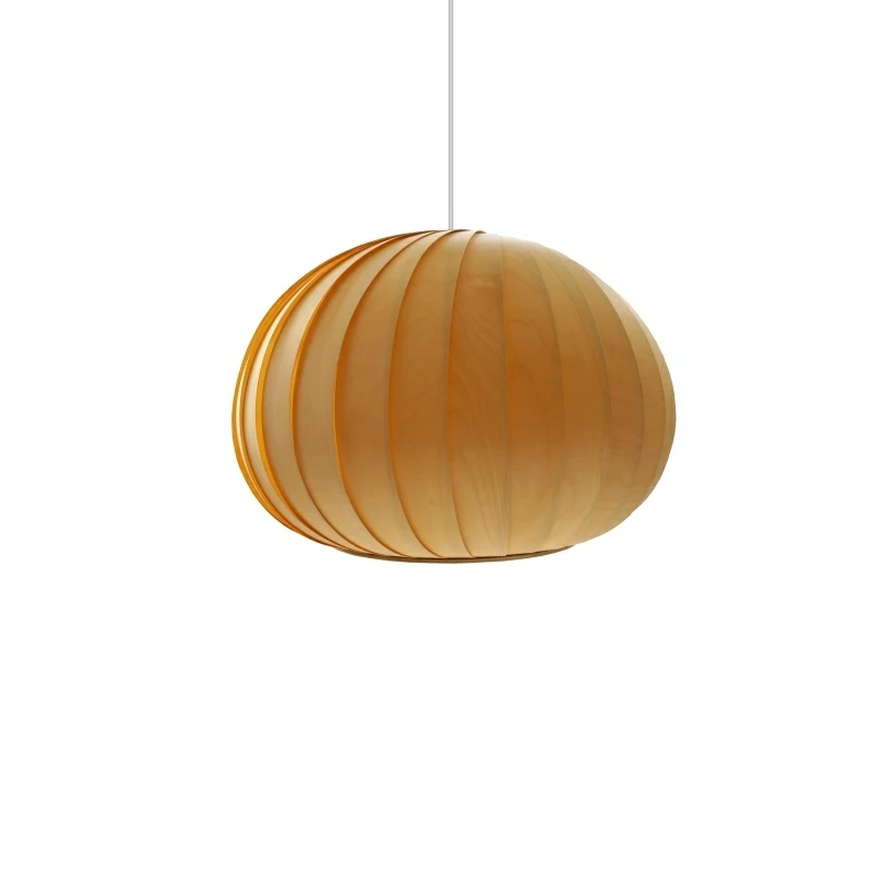 Tom Rossau - TR12 Pendelleuchte-Pendelleuchte-Tom Rossau-Ø45-Birch Natural-5744002221166-Toju-Interior