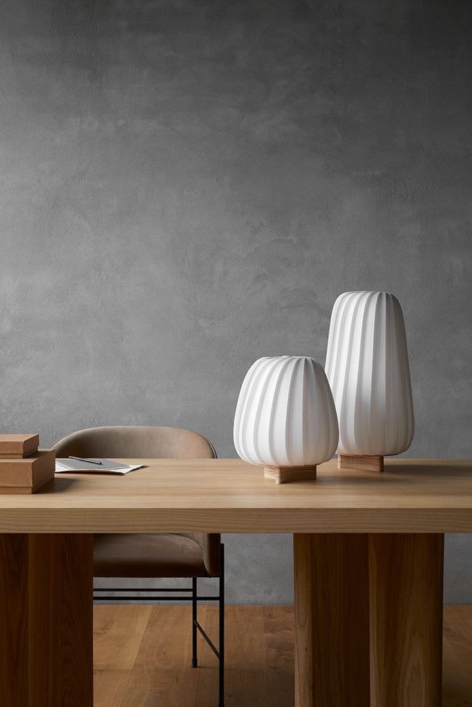 Tom Rossau - Tischleuchte ST906-Tischleuchte-Tom Rossau-Birch Natural-23 x 31 cm-5744002222378-Toju-Interior