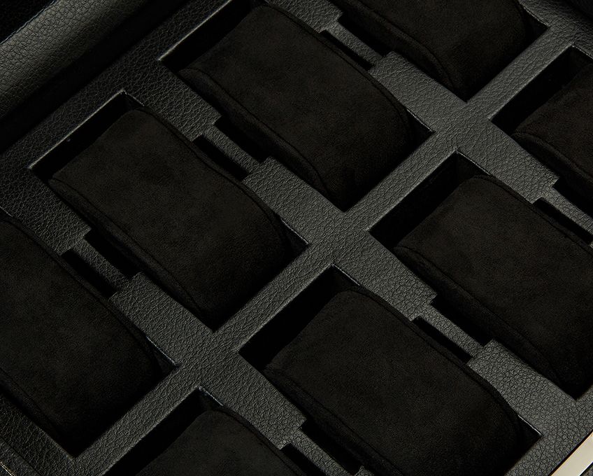 Wolf - Uhrenbox British Racing für 8 Uhren black-Uhrenbox-Wolf 1834-TOJU Interior