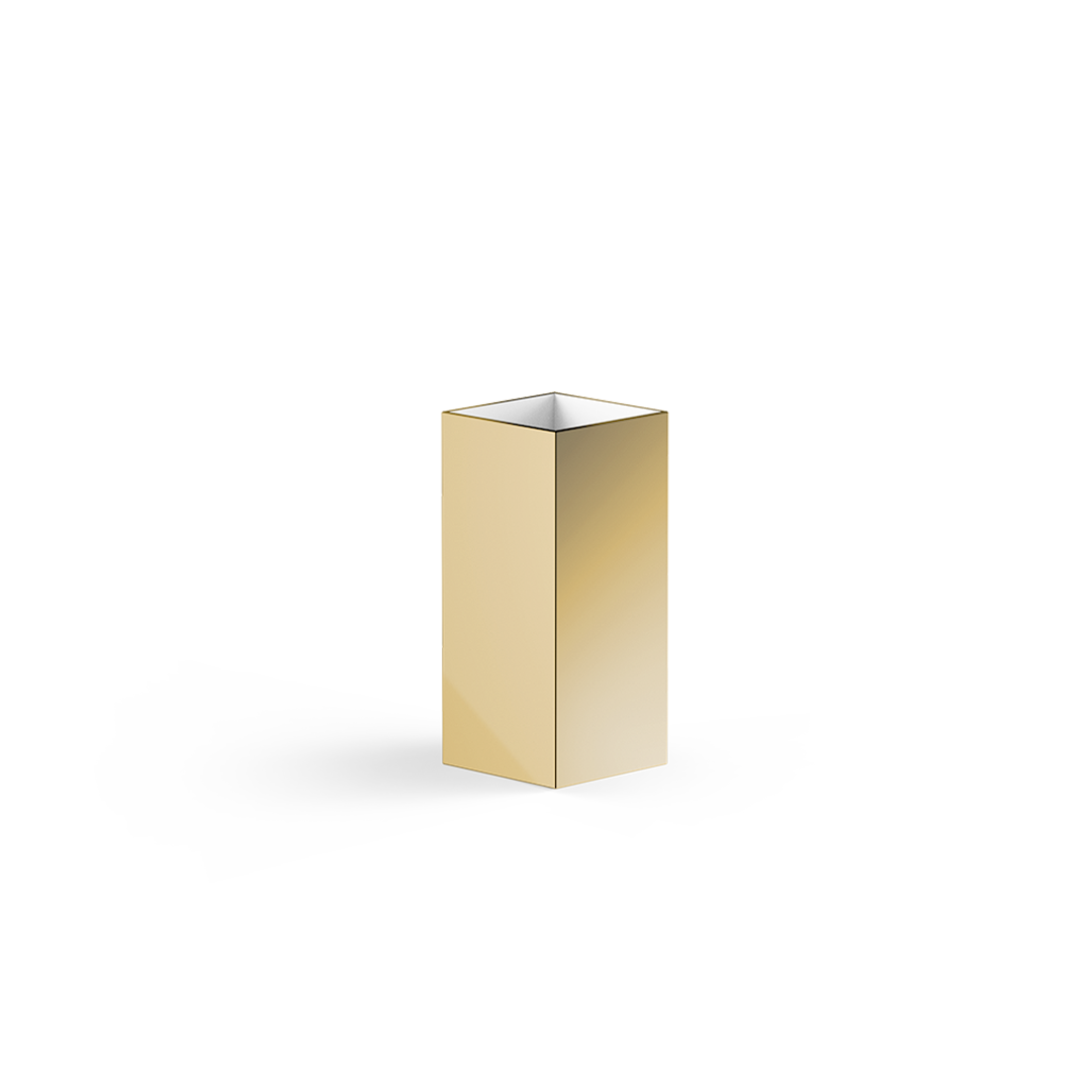 Decor Walther CORNER Standbehälter – Gold matt 24 Karat – Art. 0564582