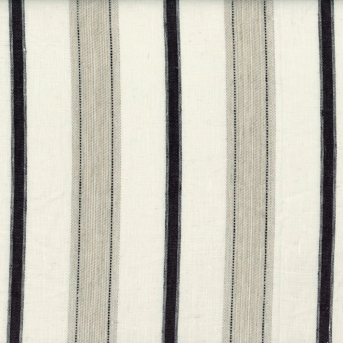 Casamance Boucle De Lin – Écru Noir – 10370118