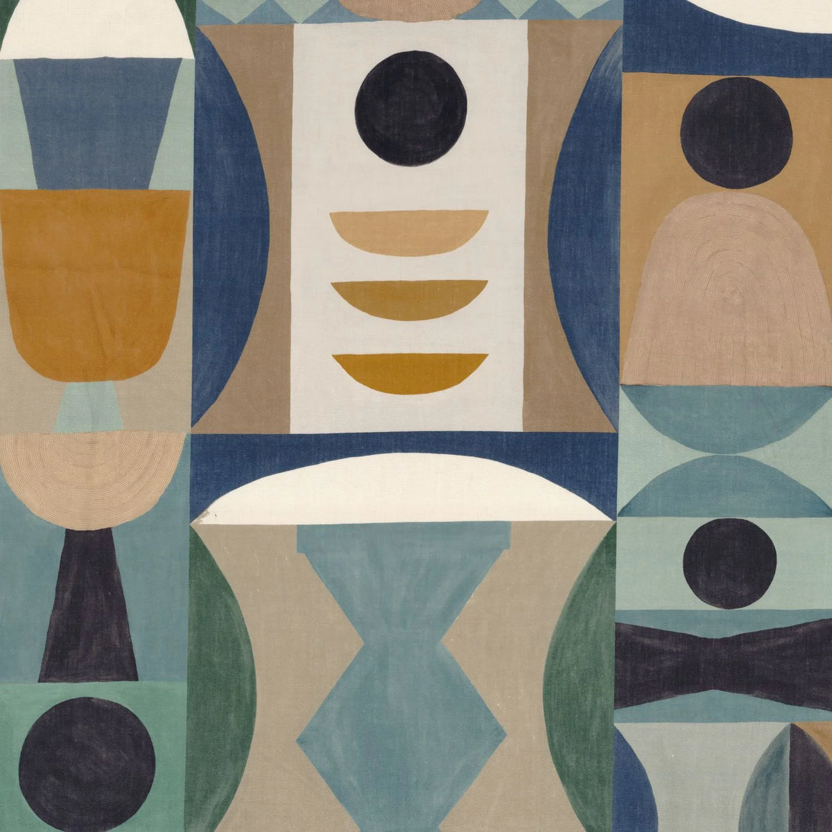 Casamance Atelier Sud – Bleu/Celadon – 32100204