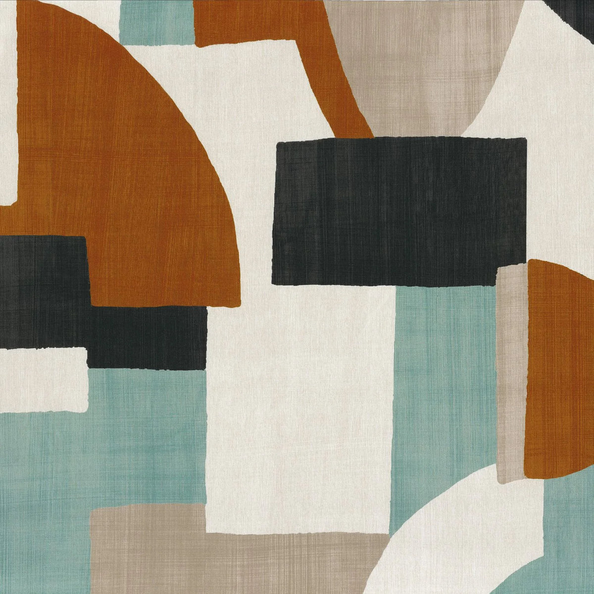 Casamance Trompe L'oeil – Celadon / Fauve – 32820216