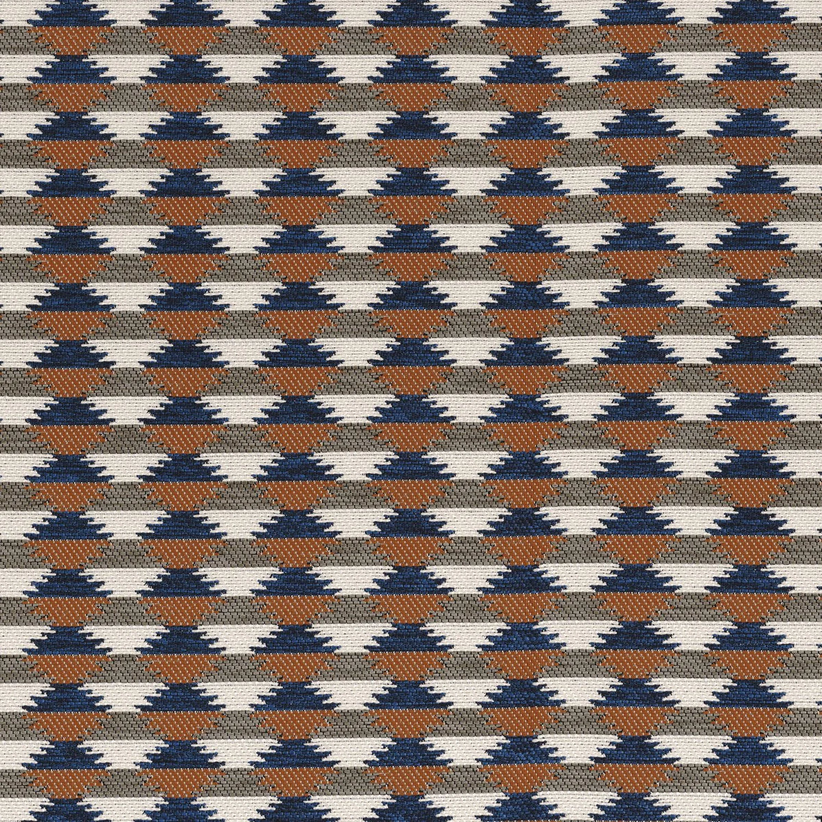 Casamance Moki – Bleu Orange Brule – 47370328