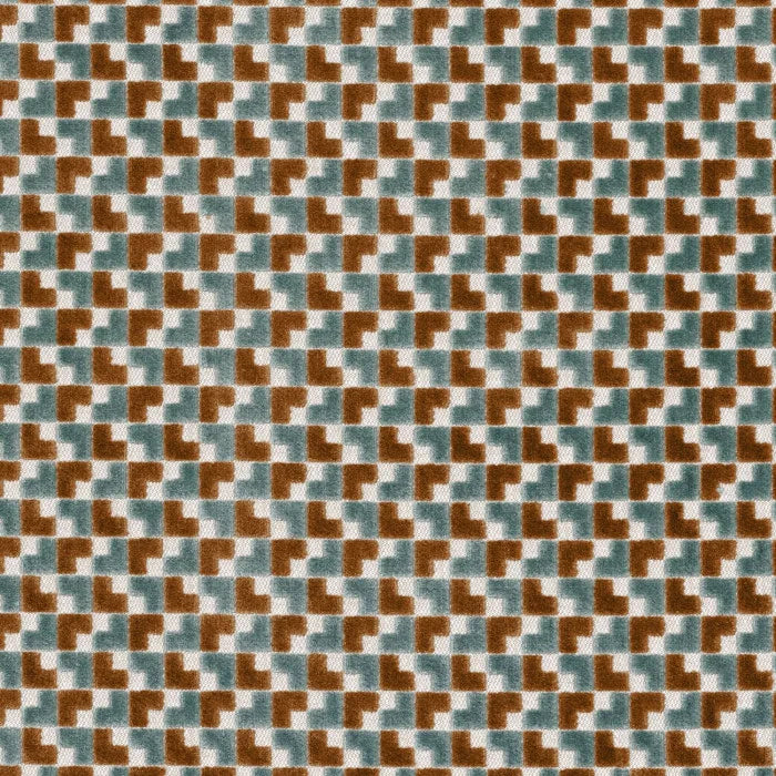 Casamance Baker Street – Celadon / Camel – 48520620