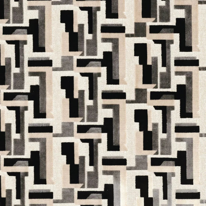 Casamance Bebop – Gris / Noir De Lune – 48560100