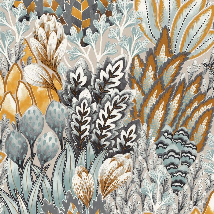 Casamance Avicennia Tapete Gris Céladon – 75162500