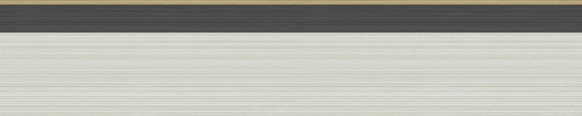 Cole & Son Jaspe Border Linen, Black & Metallic Gold 110/10045 – Muster