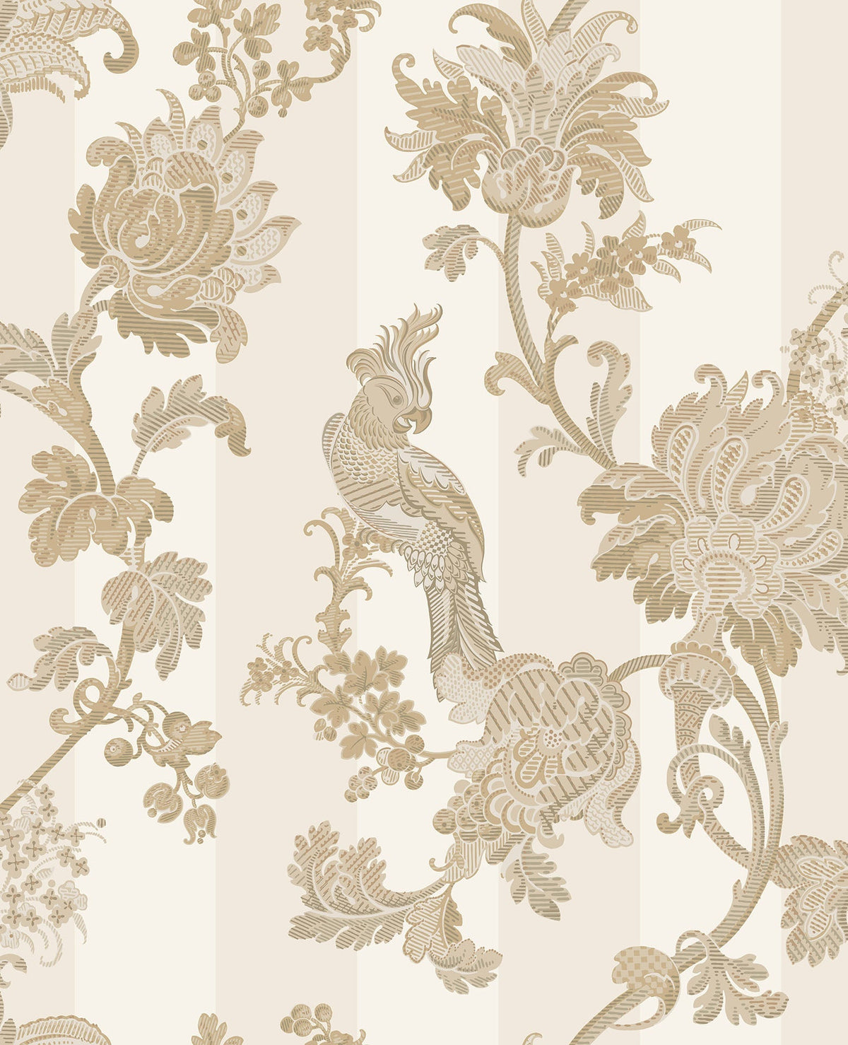 Cole & Son Zerzura – Soft Metallic Gold & Parchment (113/8021), Musteransicht