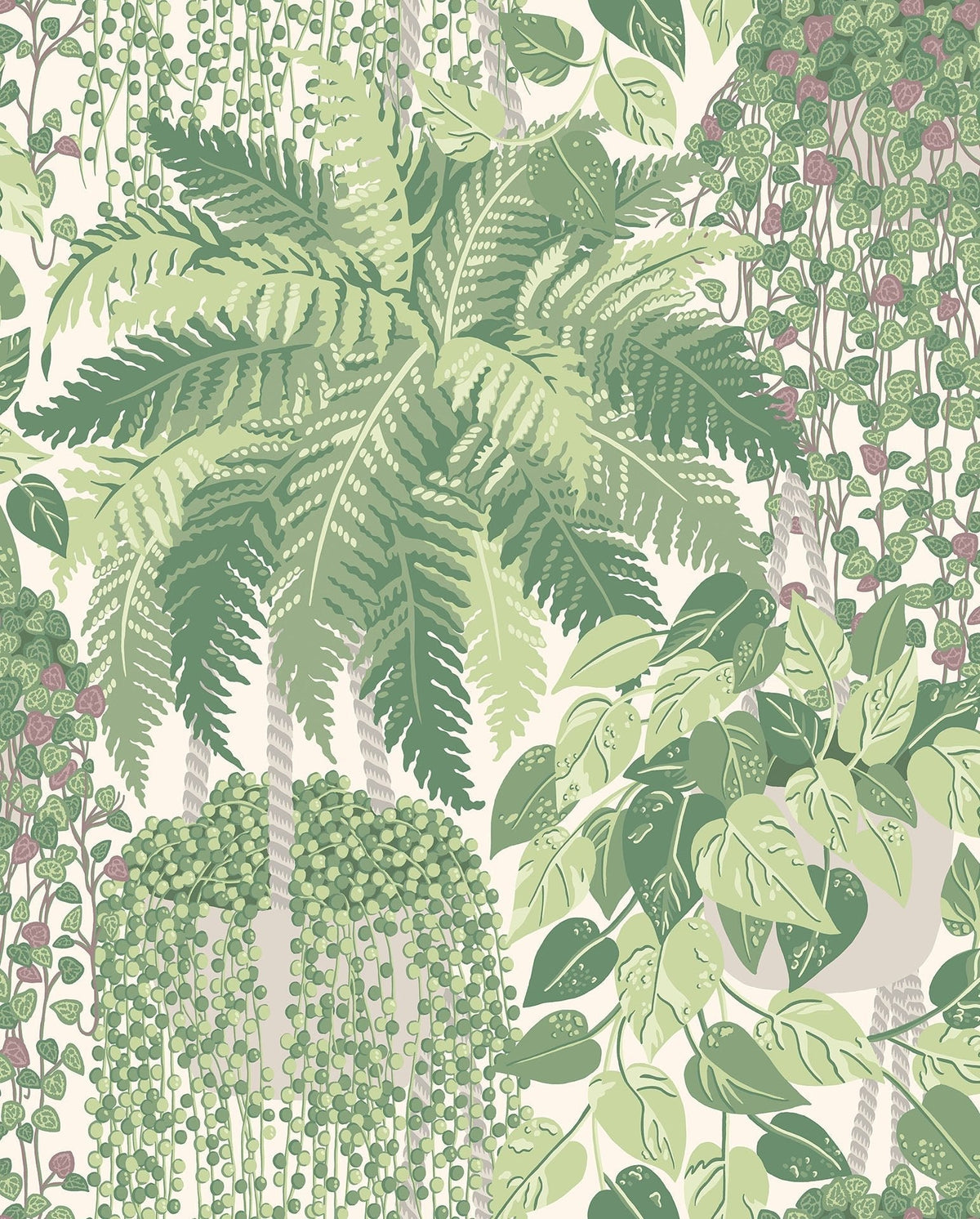 Cole & Son Fern Leaf Green & Olive 115/7021 – Muster