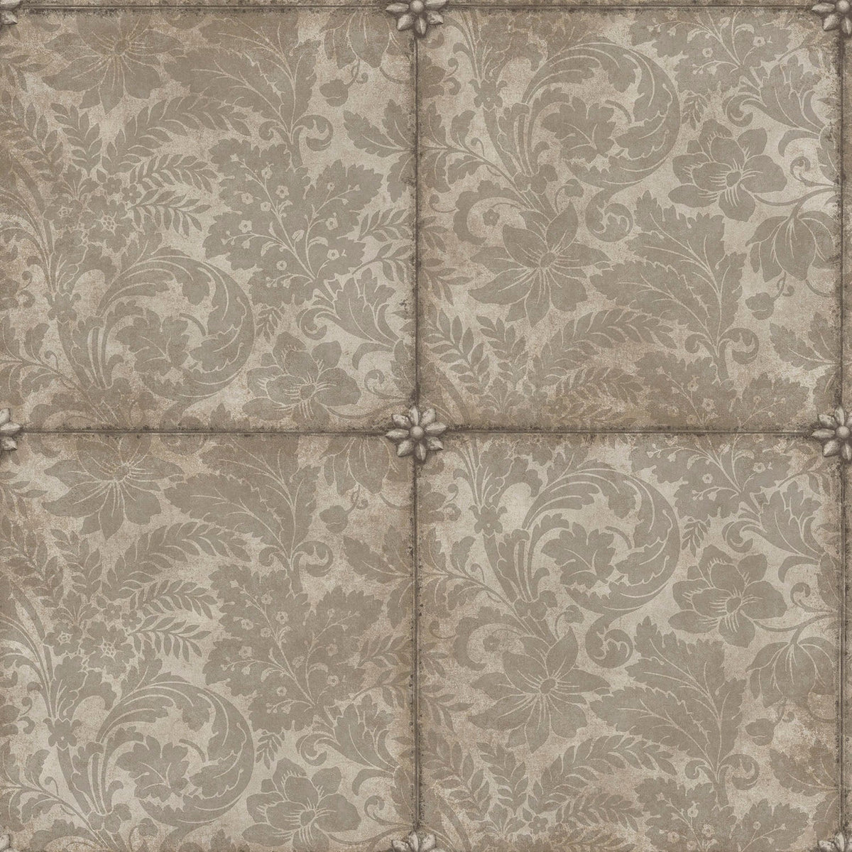 Cole & Son King's Argent Metallic Gilver Foil 118/4008 – Muster