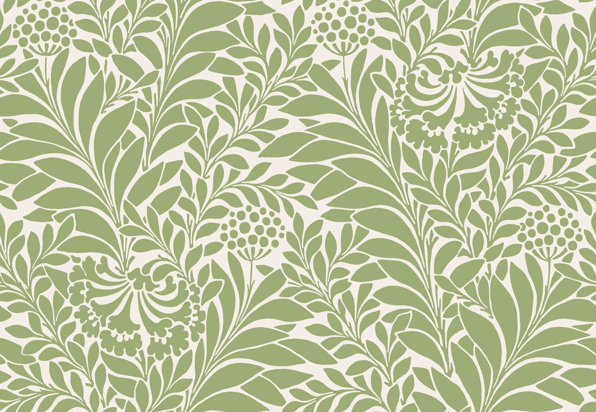 Cole & Son Honeysuckle Spring Green 127/5024 – Muster