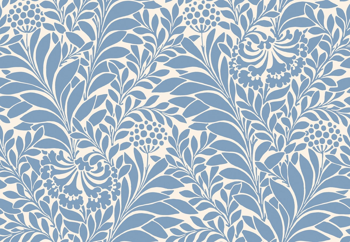 Cole & Son Honeysuckle Cornflower Blue 127/5025 – Muster
