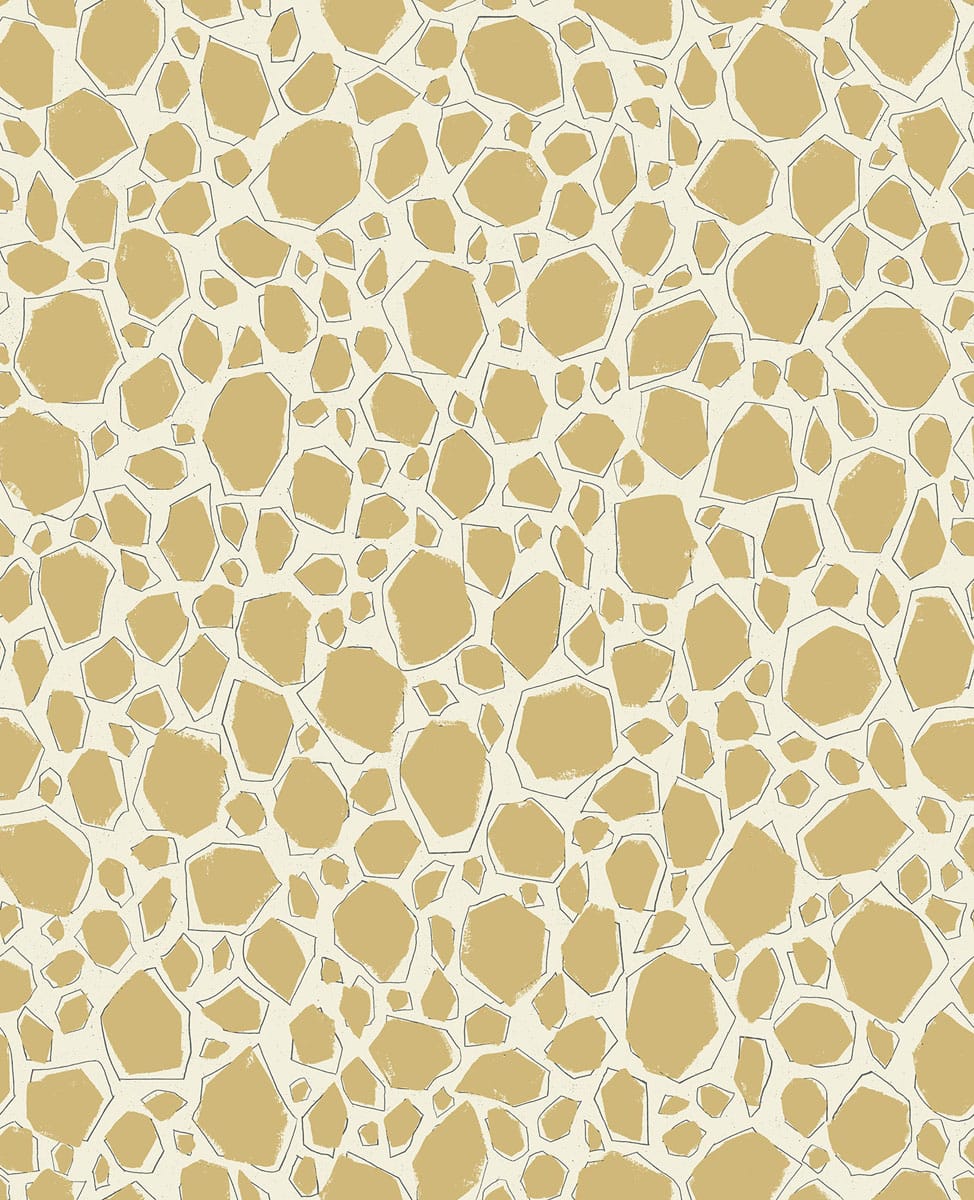Cole & Son Scattered Ink Ochre, Tapete 131/5015