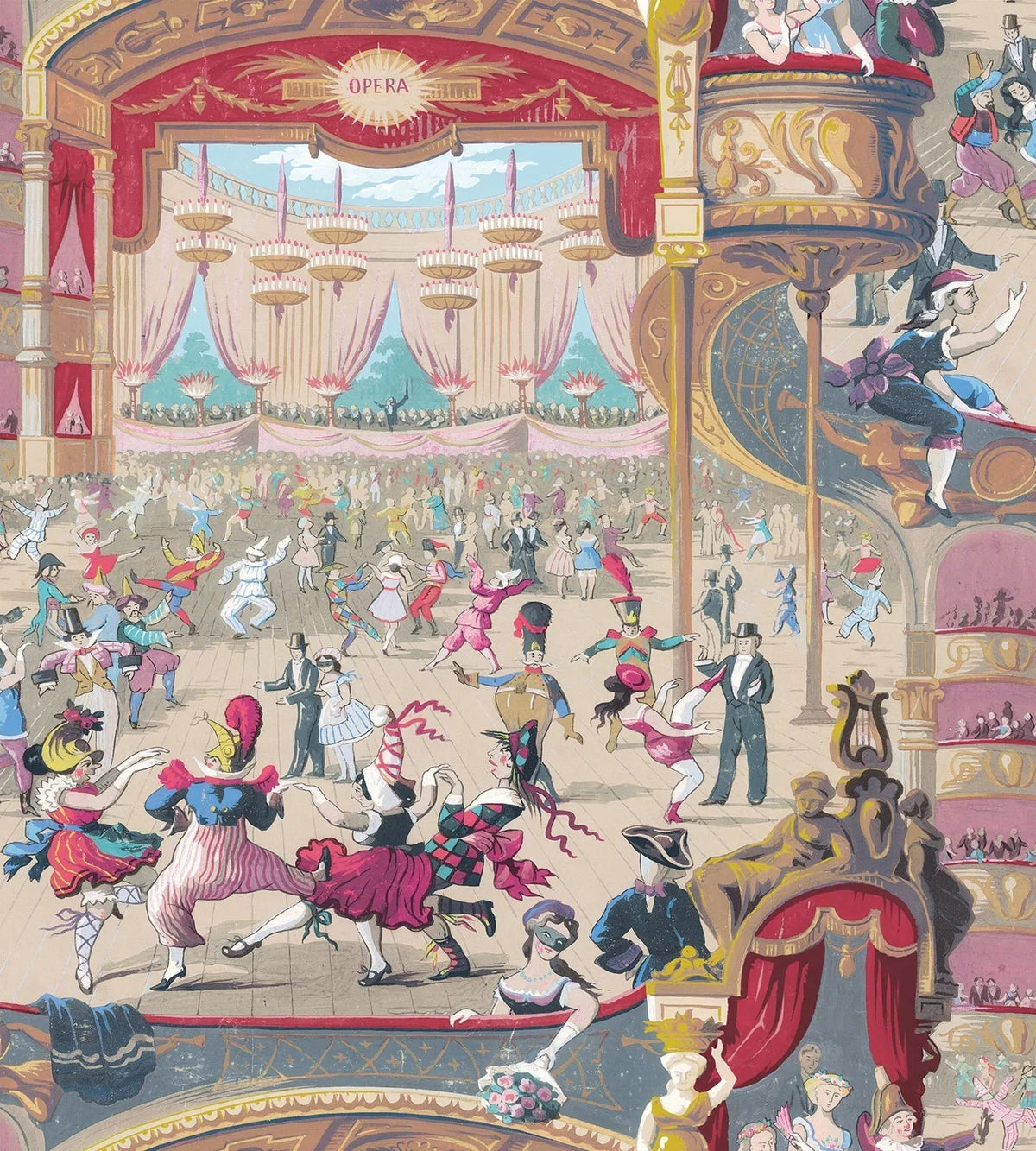 Cole & Son Cabaret – Cabaret Multi 103/7026 – Herstelleraufnahme 1