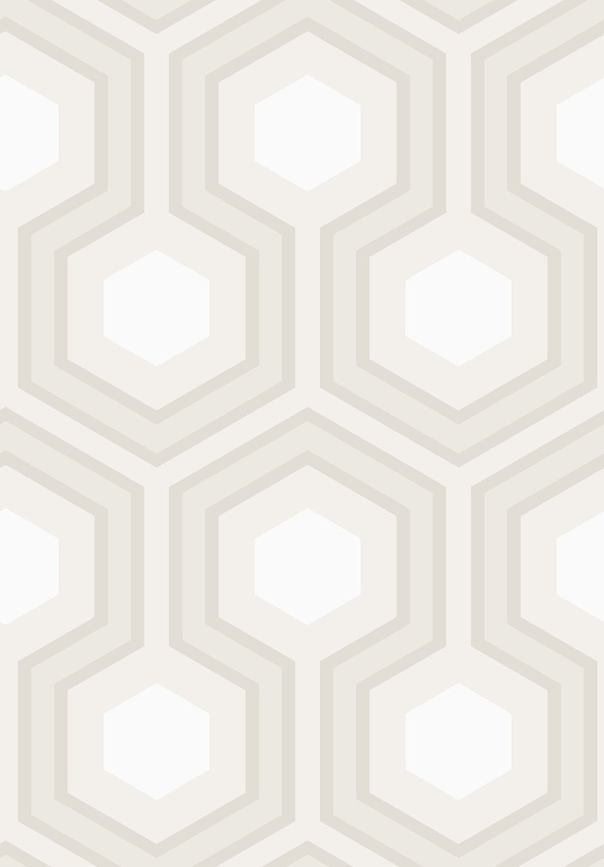 Cole & Son Hicks' Grand – Stone & White on Parchment (95/6037)