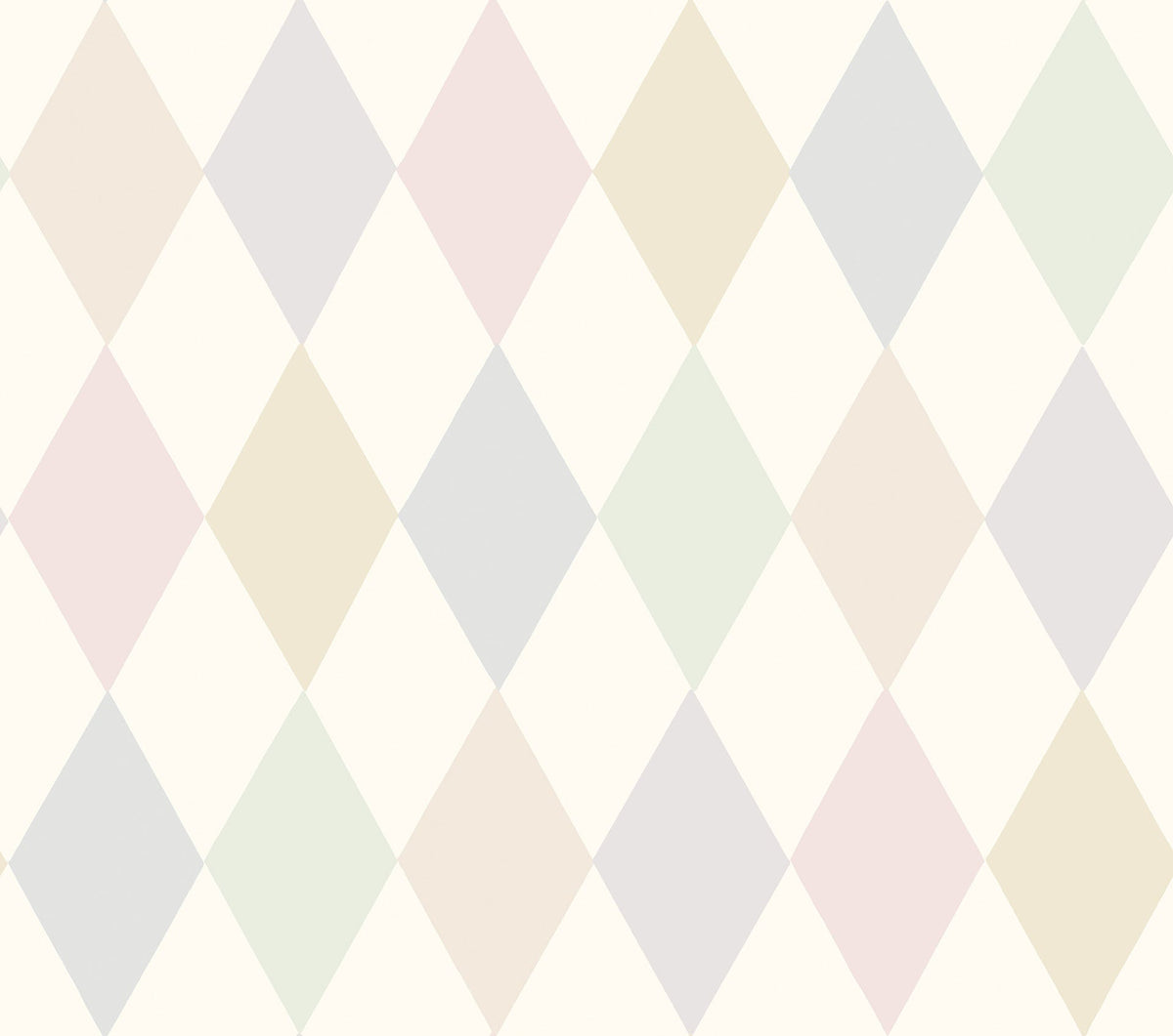 Cole & Son Punchinello – Blush, Ballet Slipper, Eau Du Nil on White (103/2010)
