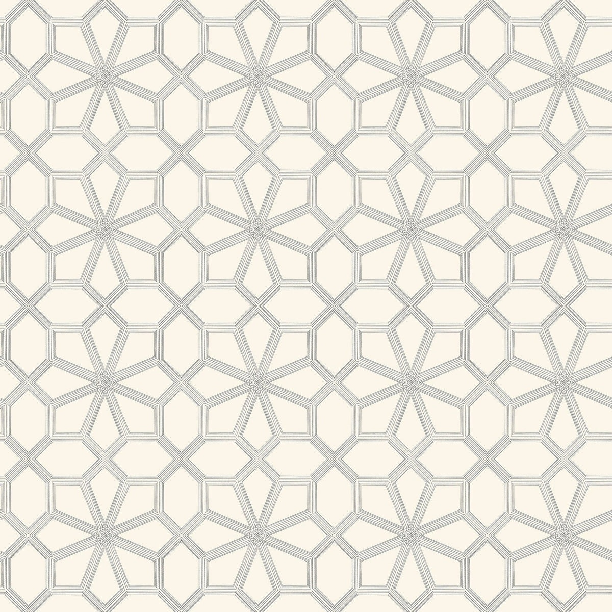 Cole & Son Wolsey Stars, Soot on Snow (118/16036)