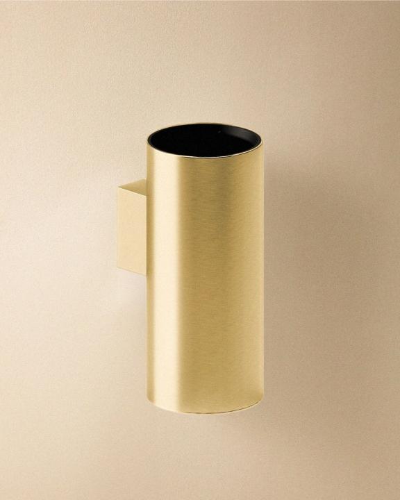 Cosmic Architect S+ Wand-Zahnbürstenhalter – Gebürstetes Gold PVD · WJC205A1053040