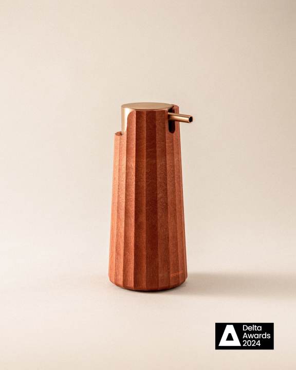 Cosmic L'Avenir Stand-Seifenspender – Terracotta natur · WJC216A0004082