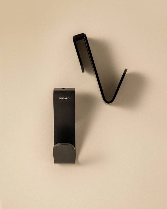 Cosmic Architect S+ Haken für Duschwand – Schwarz matt · WJC235A0023036