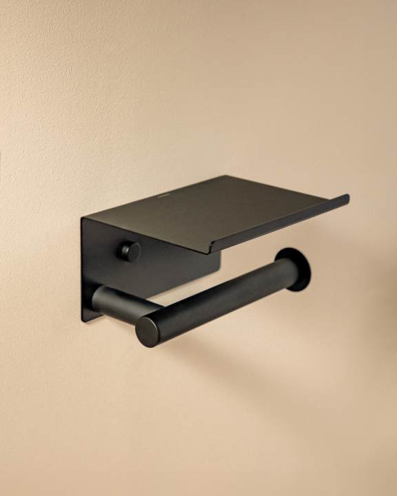 Cosmic Architect S+ Rollenhalter mit Deckel – Schwarz matt · WJC235A0059036