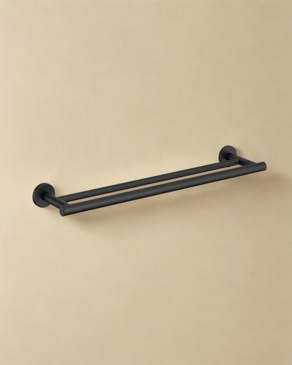 Cosmic Architect S+ Doppelte Handtuchstange – Schwarz matt · WJC235A0060036